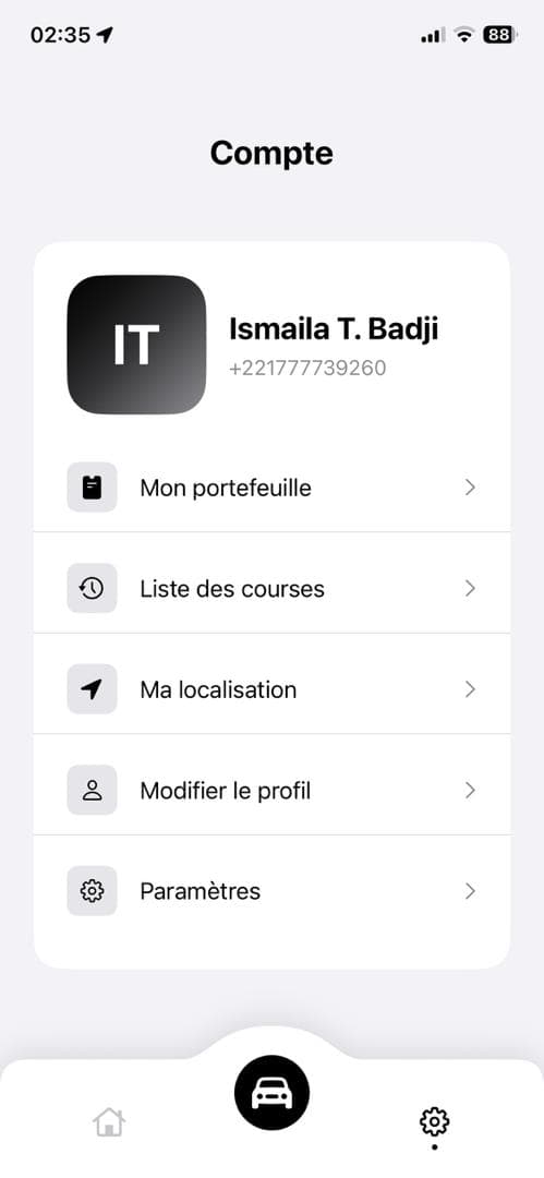 Wëg — Ride-Hailing App Côte d'Ivoire — 2